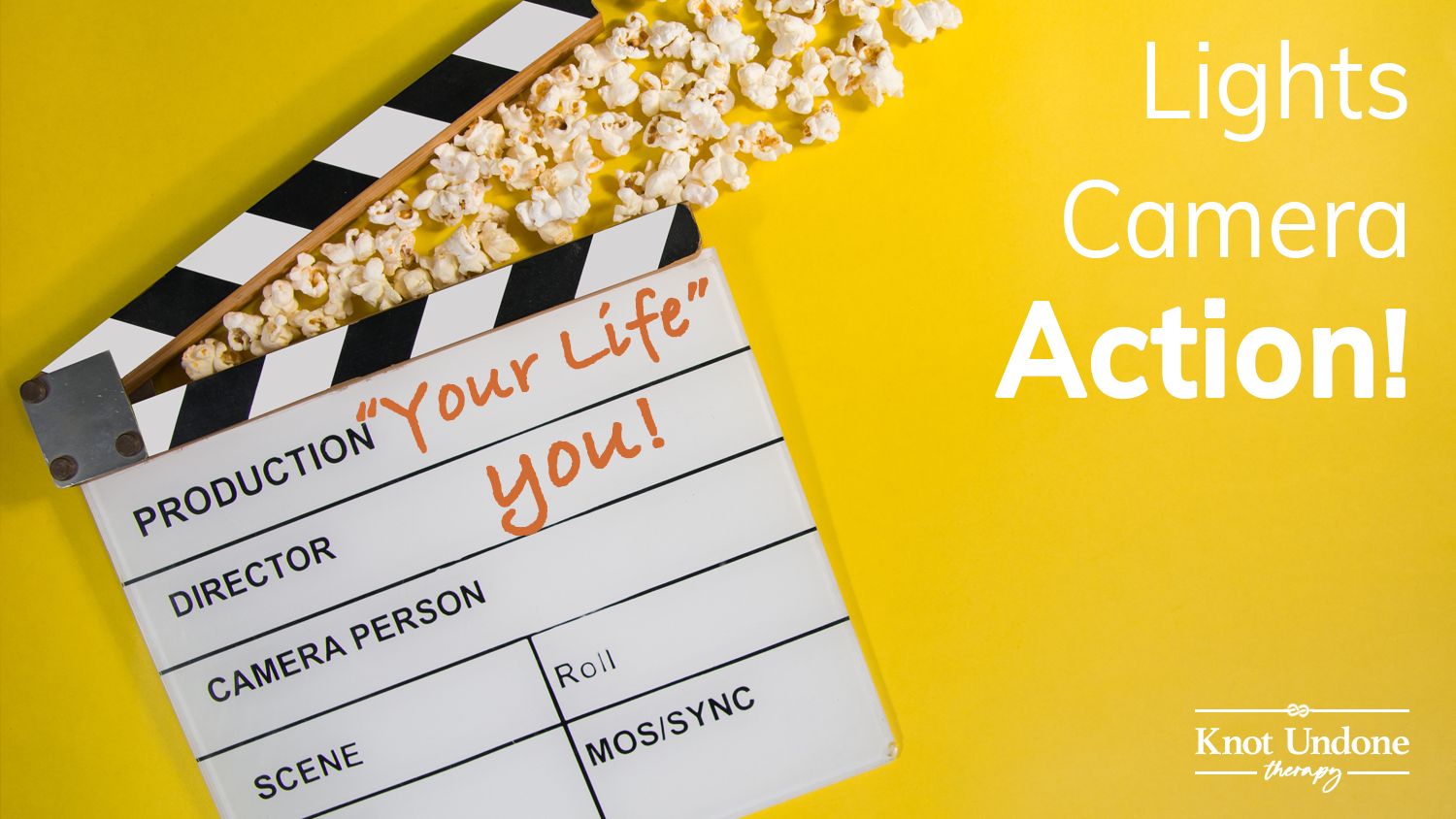 Clapboard for Movie|||Eyes behind a clapboard